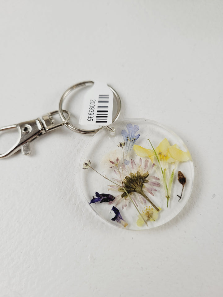 Little Pretty Designs, Floral Resin Keychains