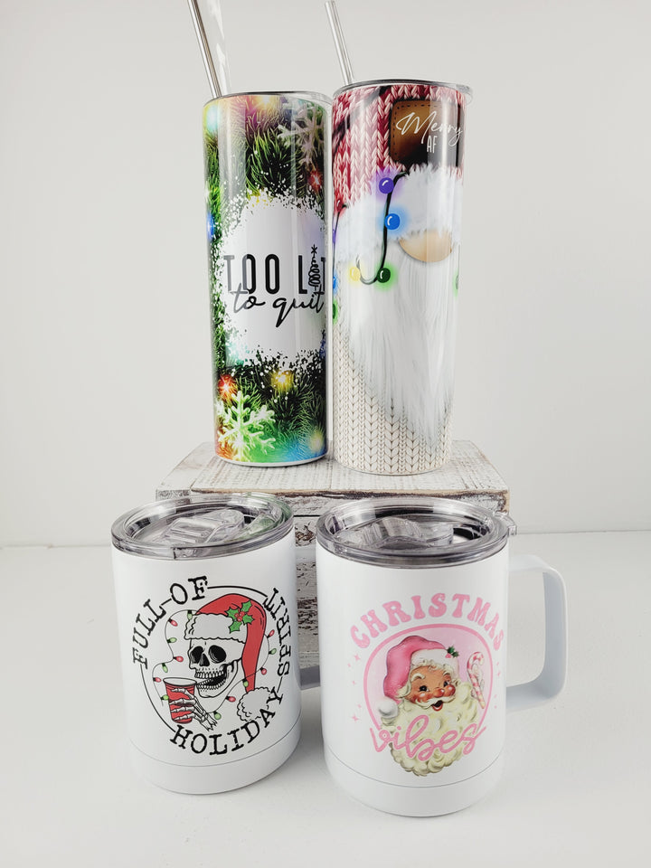 Lindsay's Creations, Insulated Holiday Tumblers