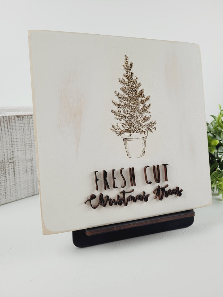 Rough Cut Dezigns, Holiday Wall & Shelf Wood Signs