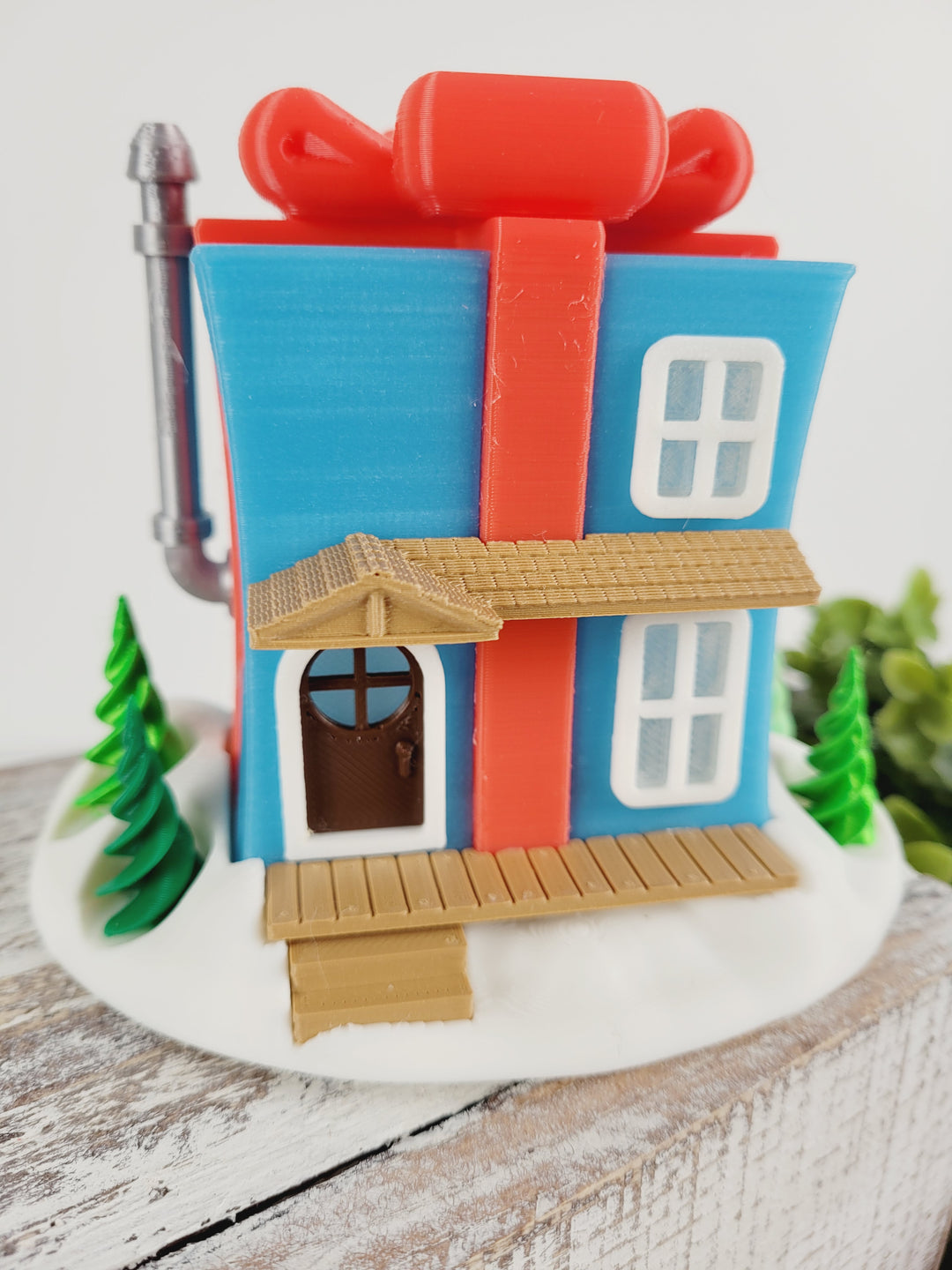 AB3D, 3D Printed Holiday Fairy Gift Box Homes