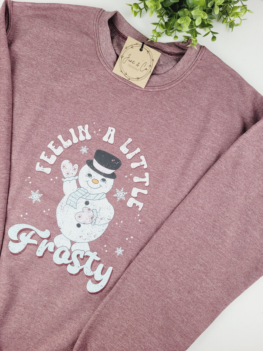 June & Co Designs, Feelin Frosty Holiday Crewneck Sweaters