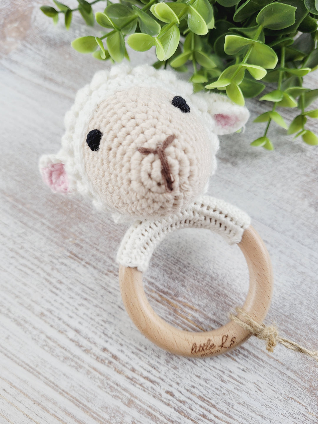 Little L's Woolly Co. Crochet & Wooden Rattles