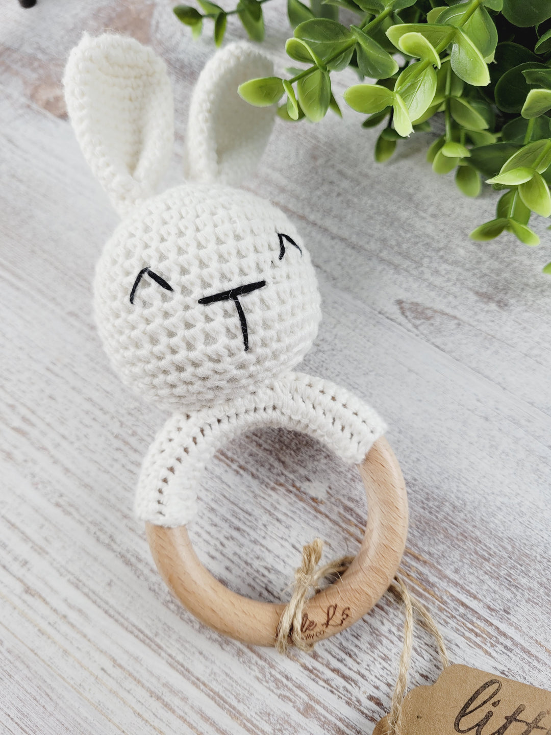 Little L's Woolly Co. Crochet & Wooden Rattles