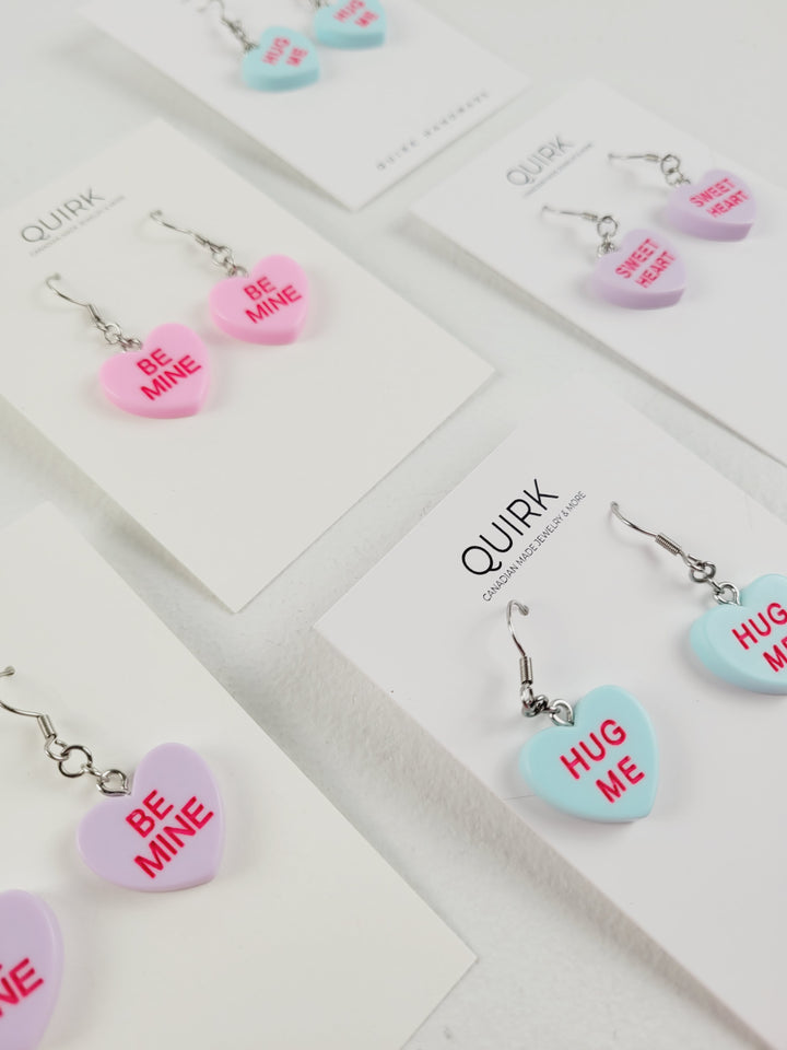 Quirk Handmade Jewelry, Valentine's Day Dangles