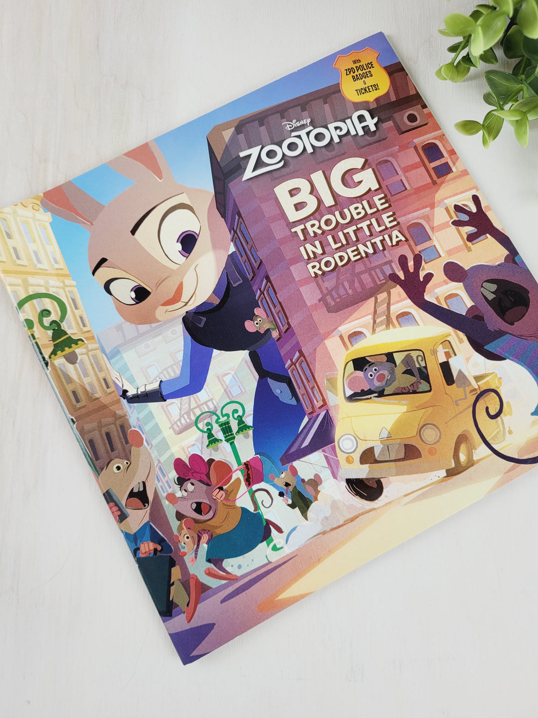 ZOOTOPIA BIG TROUBLE IN LITTLE RODENTIA STORYBOOK PRE-LOVED