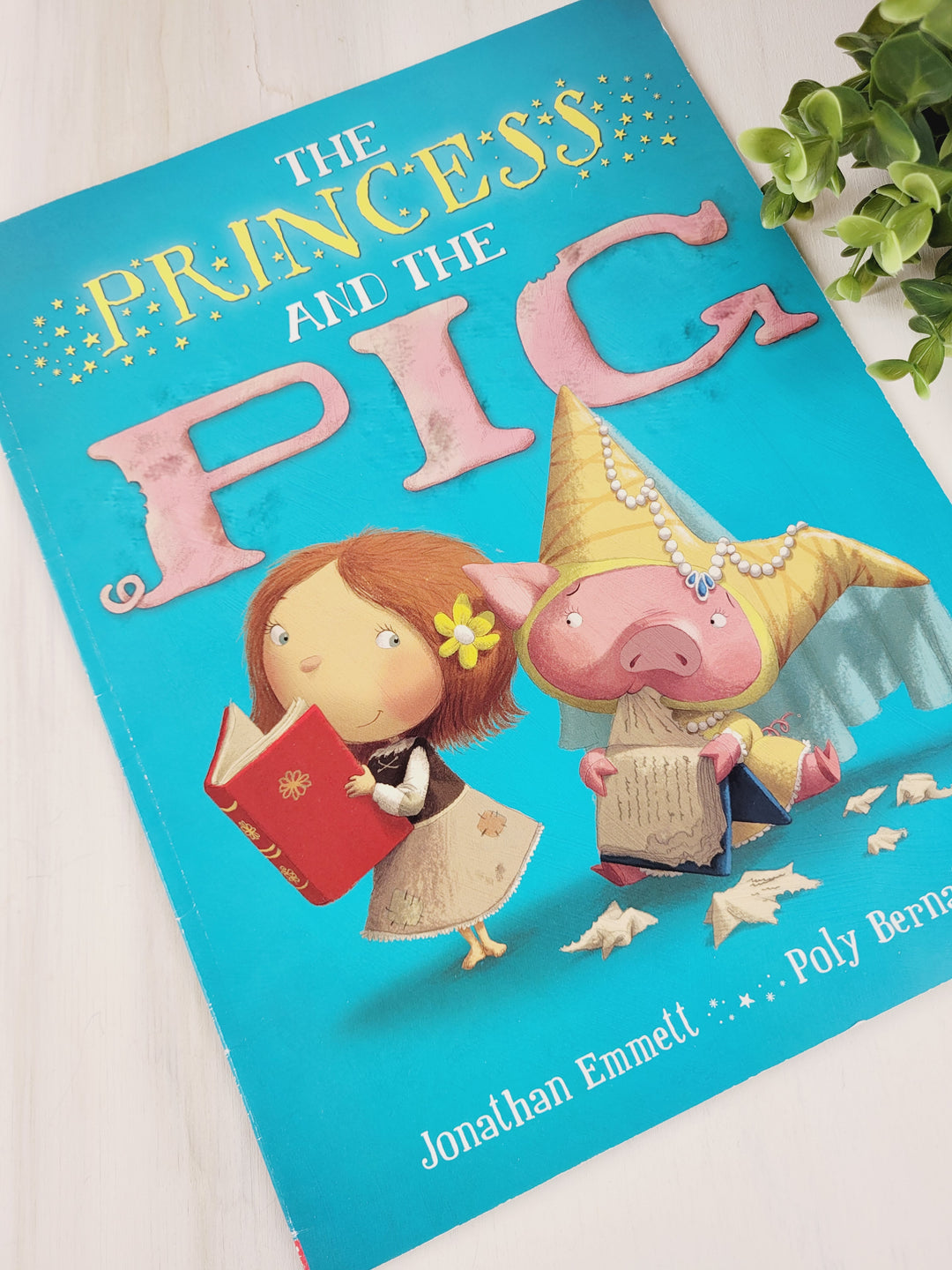 THE PRINCESS AND THE PIG LARGE STORYBOOK PRE-LOVED