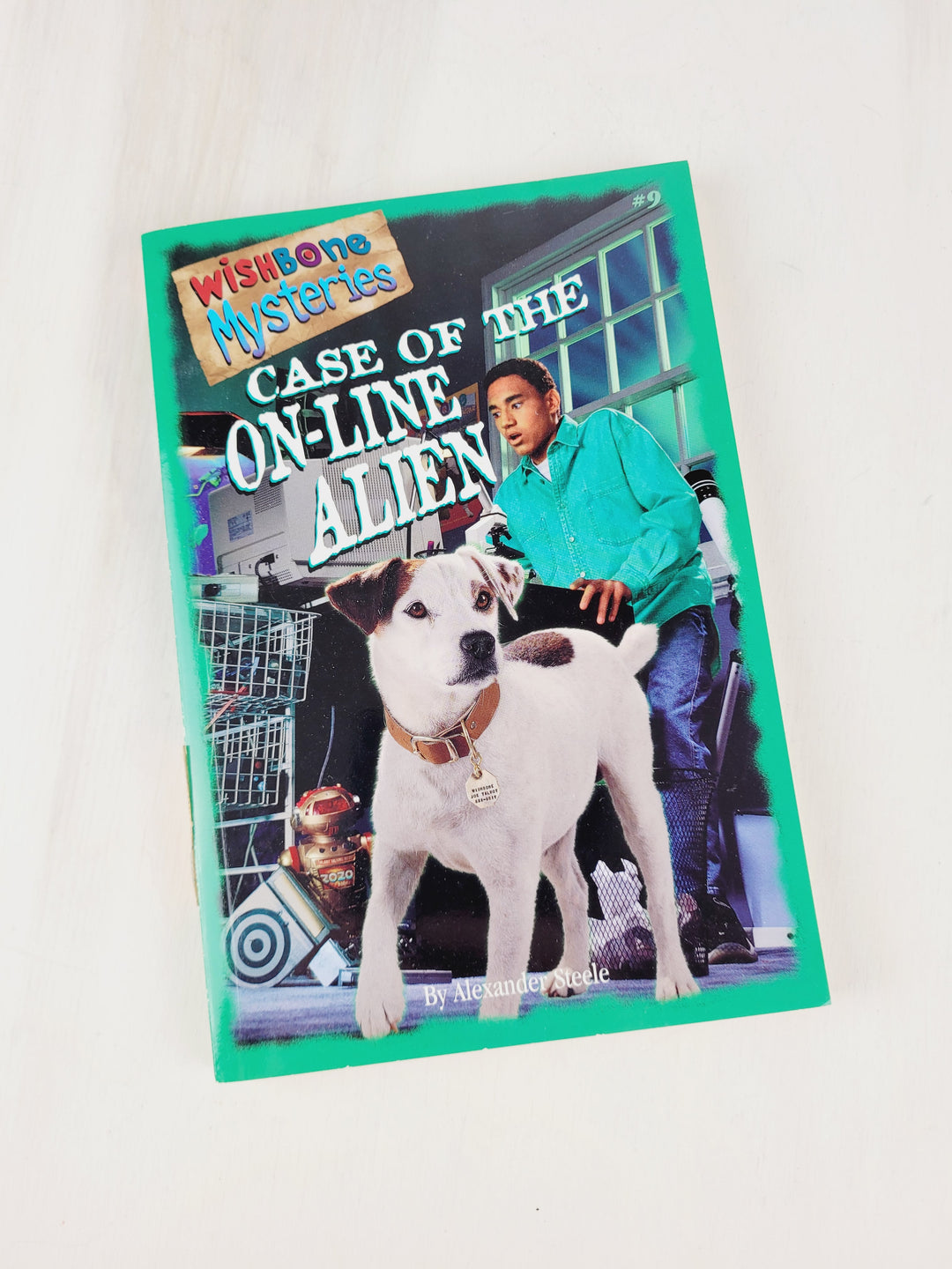 WISHBONE MYSTERIES #9 CASE OF THE ON-LINE ALIEN CHAPTER BOOK PRE-LOVED