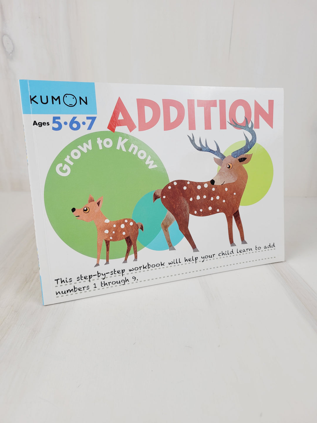 KUMON AGE 6/7/8 SIMPLE ADDITION WORKBOOK PRE-LOVED