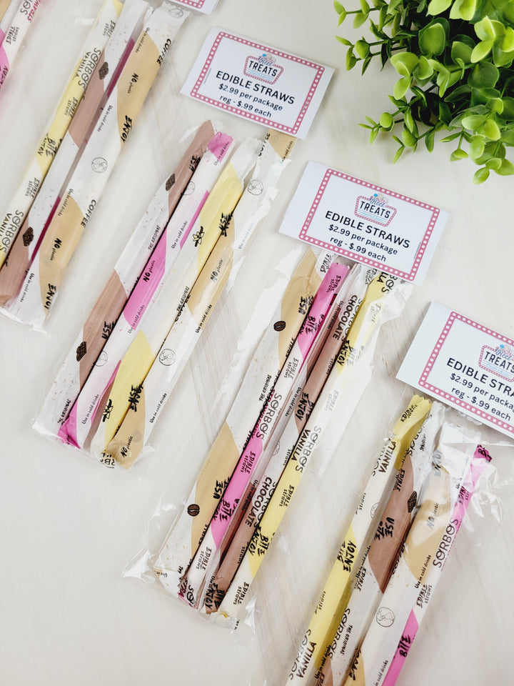 Reel Treats, Edible Straws