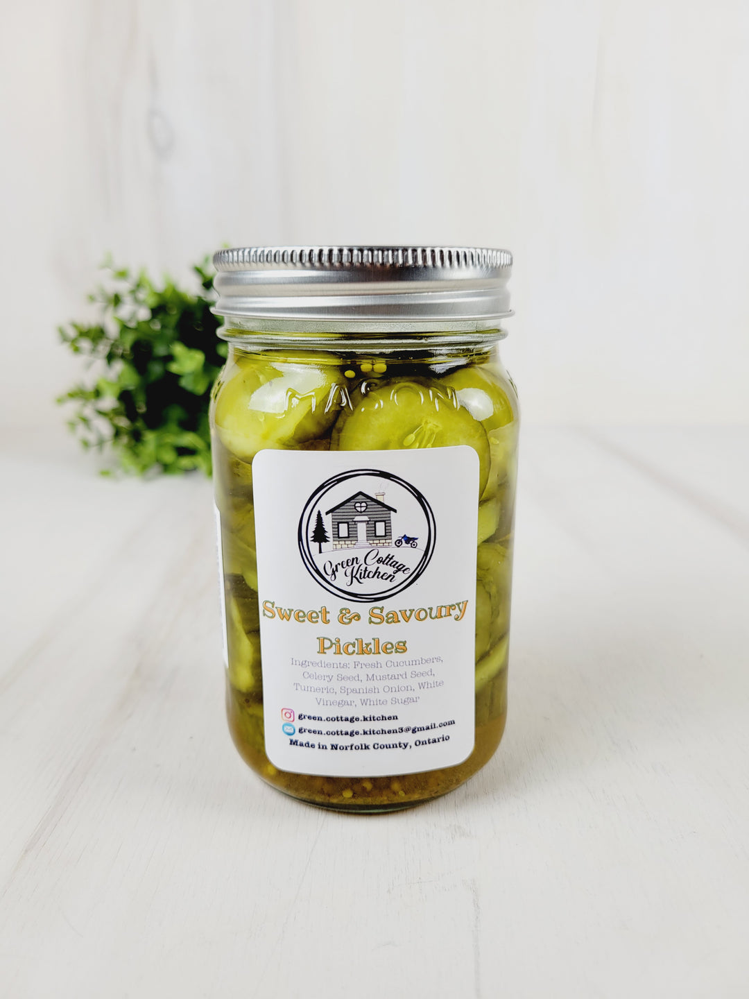 Green Cottage Kitchen, Sweet & Savoury Pickles