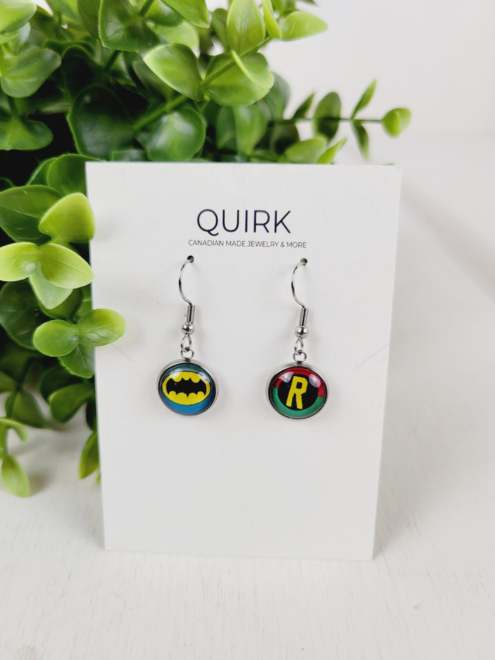 Quirk Handmade Jewelry, Cabochon Dangle Earrings