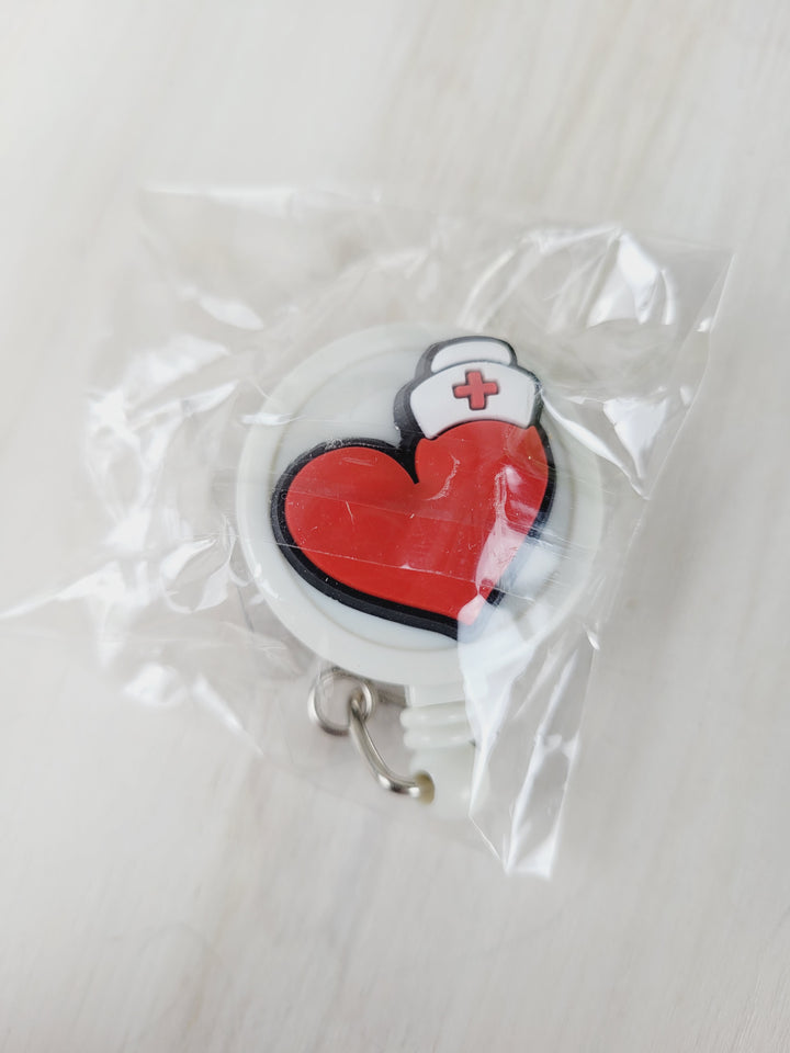 Health Care Retractable Badge Clips