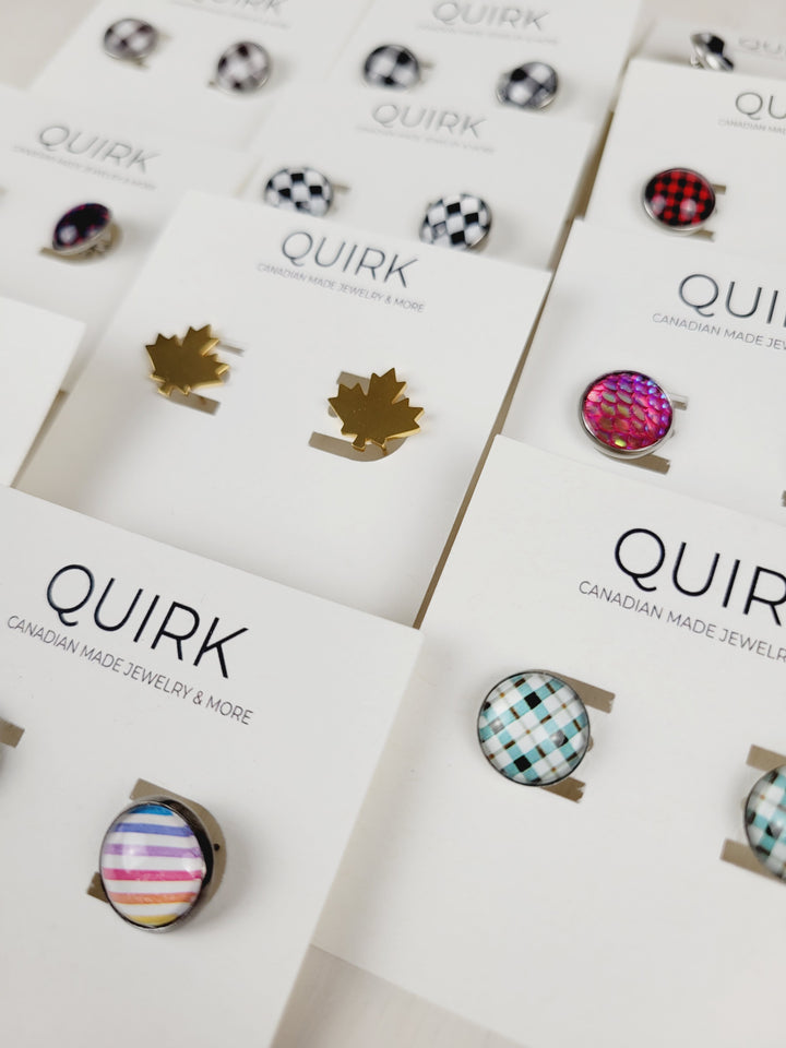 Quirk Handmade Jewelry, Everyday Stud Earrings