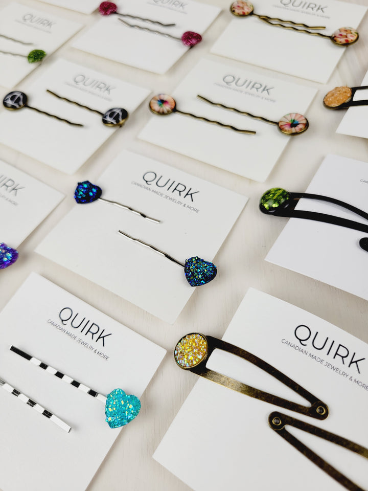 Quirk Handmade Jewelry, Jeweled Hair Accessories