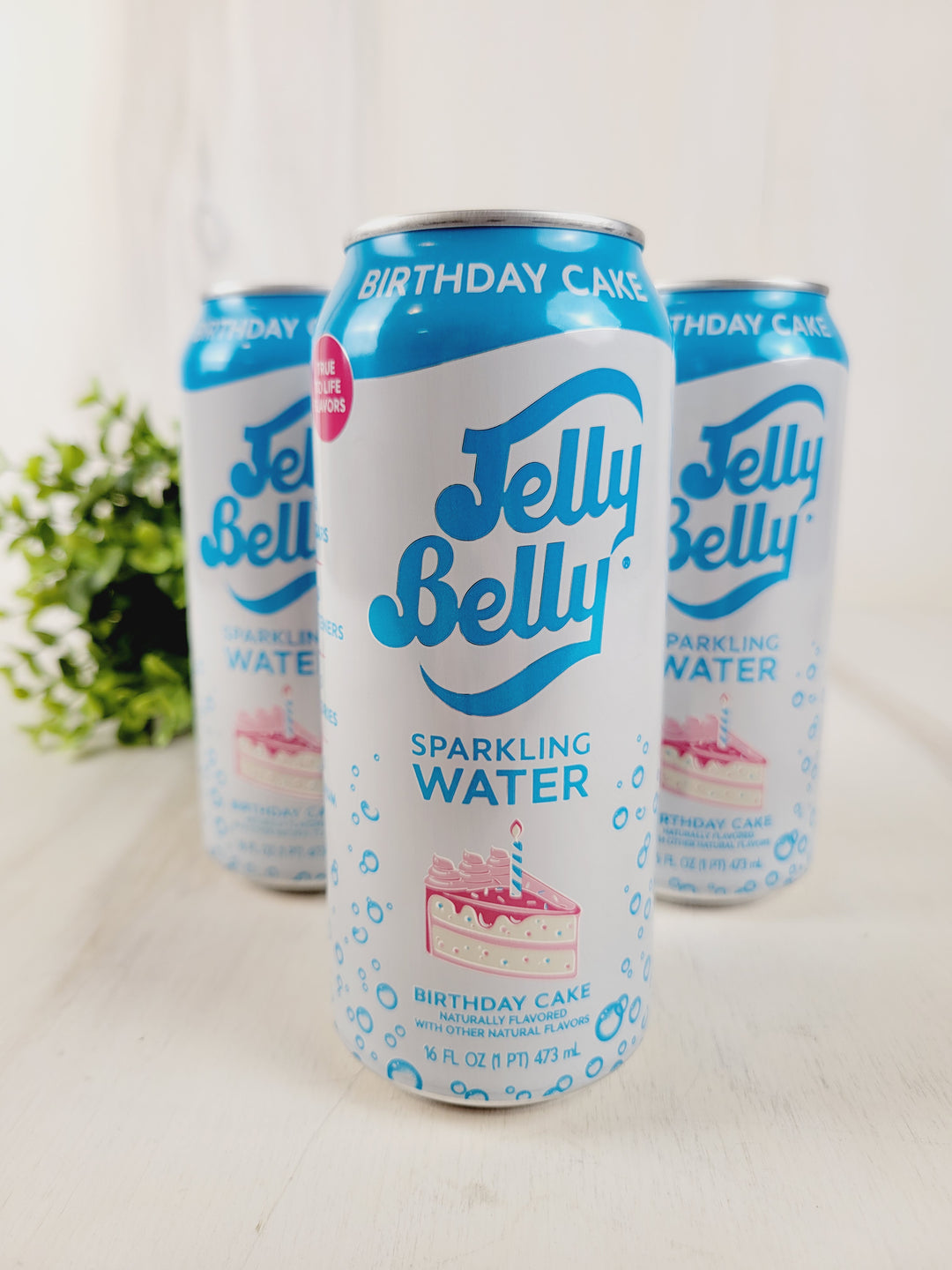 Jelly Belly Sparkling Water - Birthday Cake Flavour 16oz