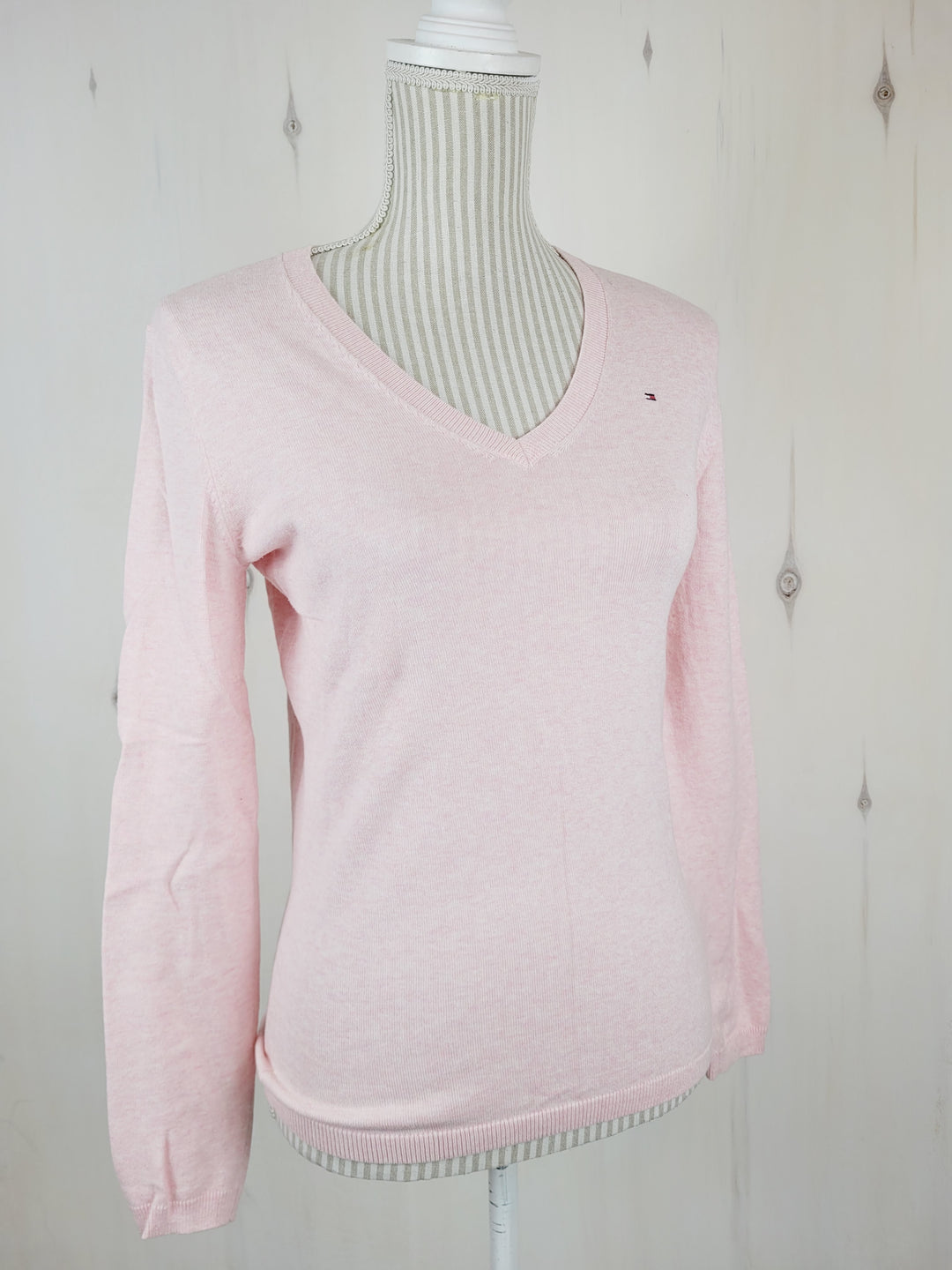 TOMMY HILFIGER PINK SWEATER LADIES XS PRE-LOVED