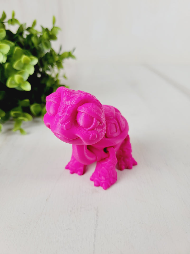 AB3D, 3D Printed Articulating Reptile and Frog Toys