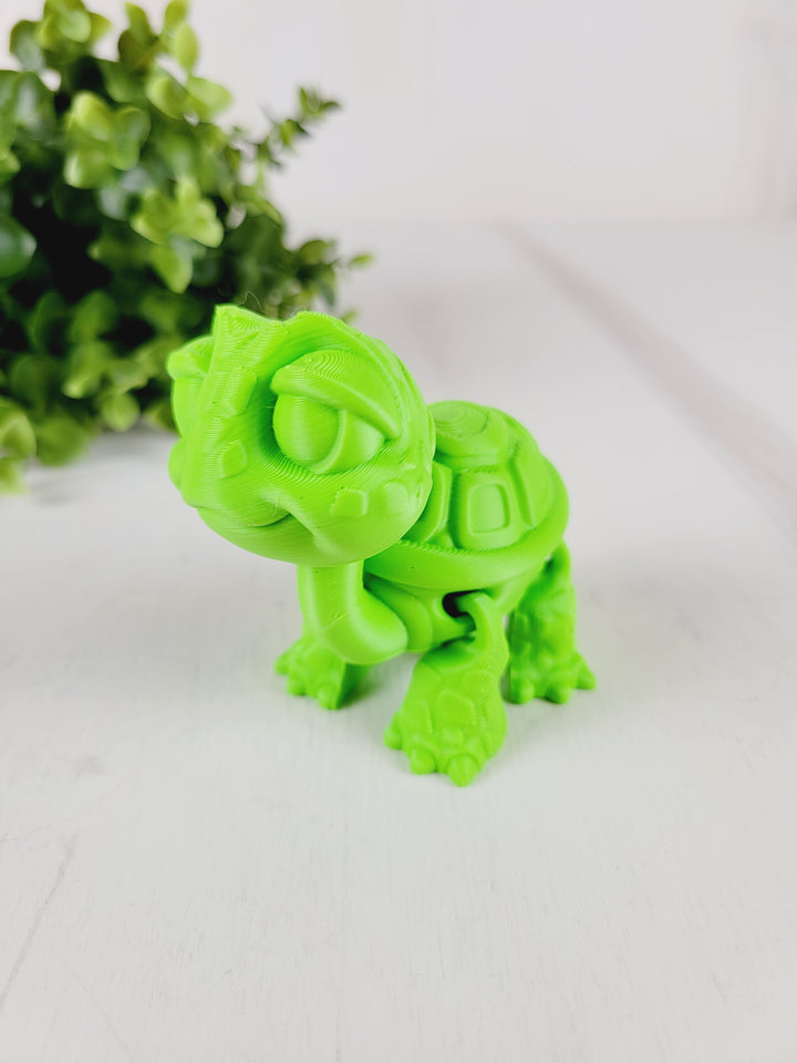 AB3D, 3D Printed Articulating Reptile and Frog Toys