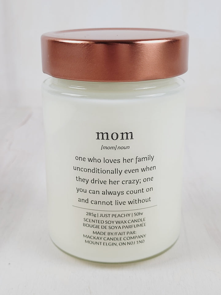 Mackay Candle Company, Definition Candles - Mom