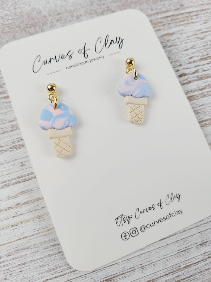 Curves of Clay, Everyday Dangle Earrings