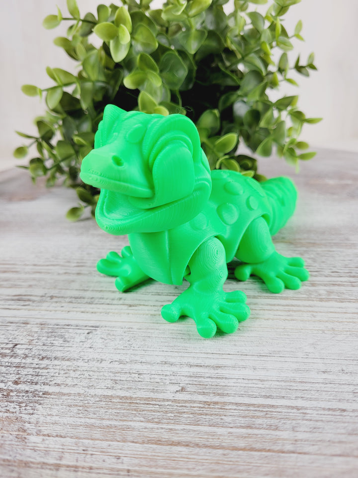 AB3D, 3D Printed Articulating Reptile and Frog Toys