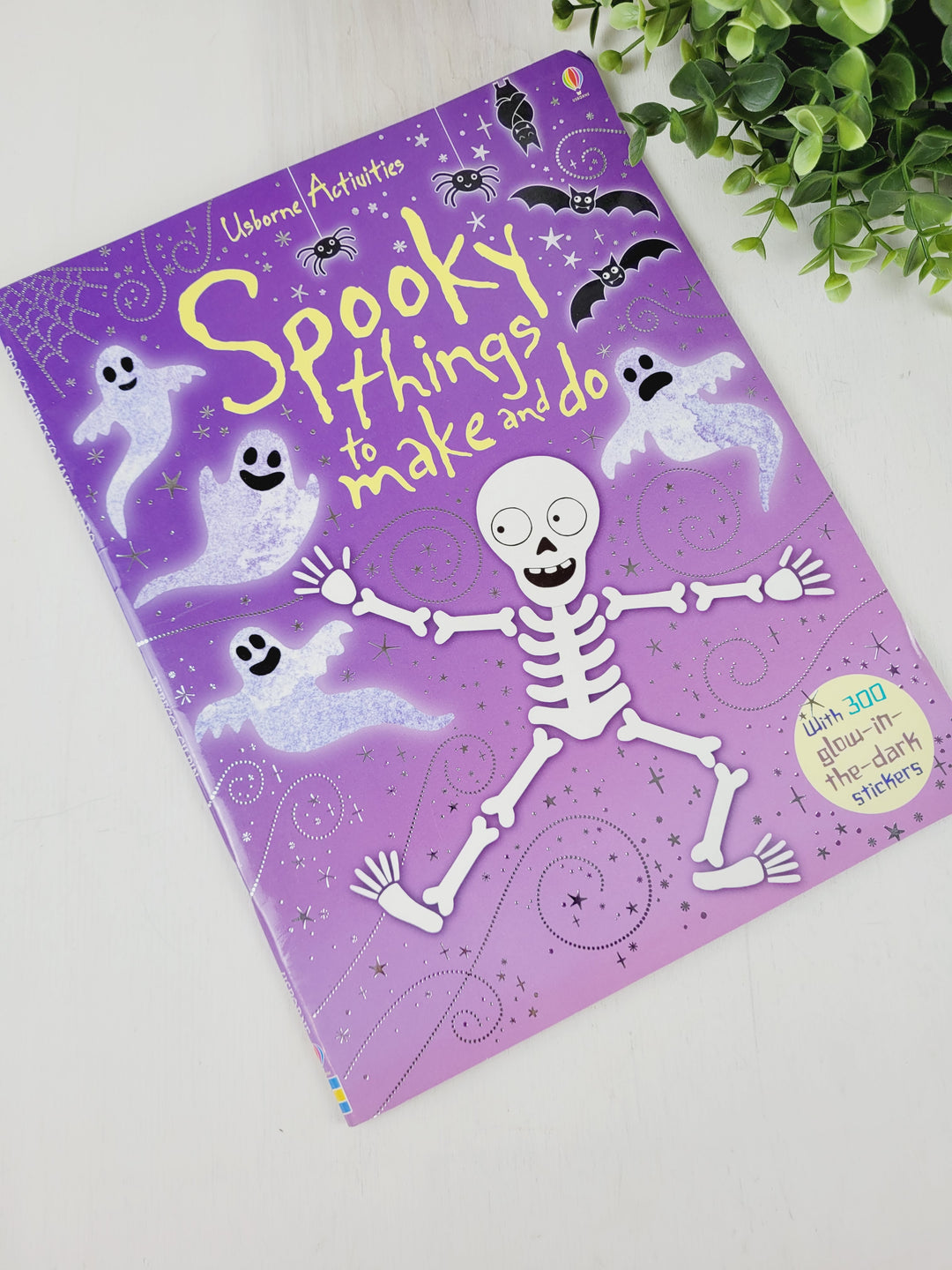 USBORNE SPOOKY THINGS TO MAKE AND DO BOOK PRE-LOVED