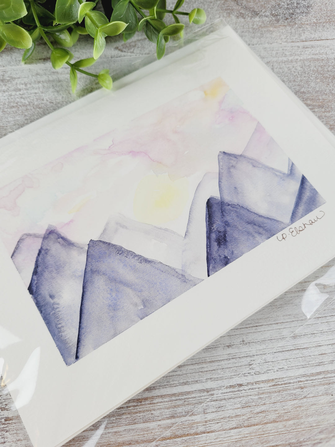 Original Art by Paige Elshaw, Watercolour Greeting Cards (5x7)