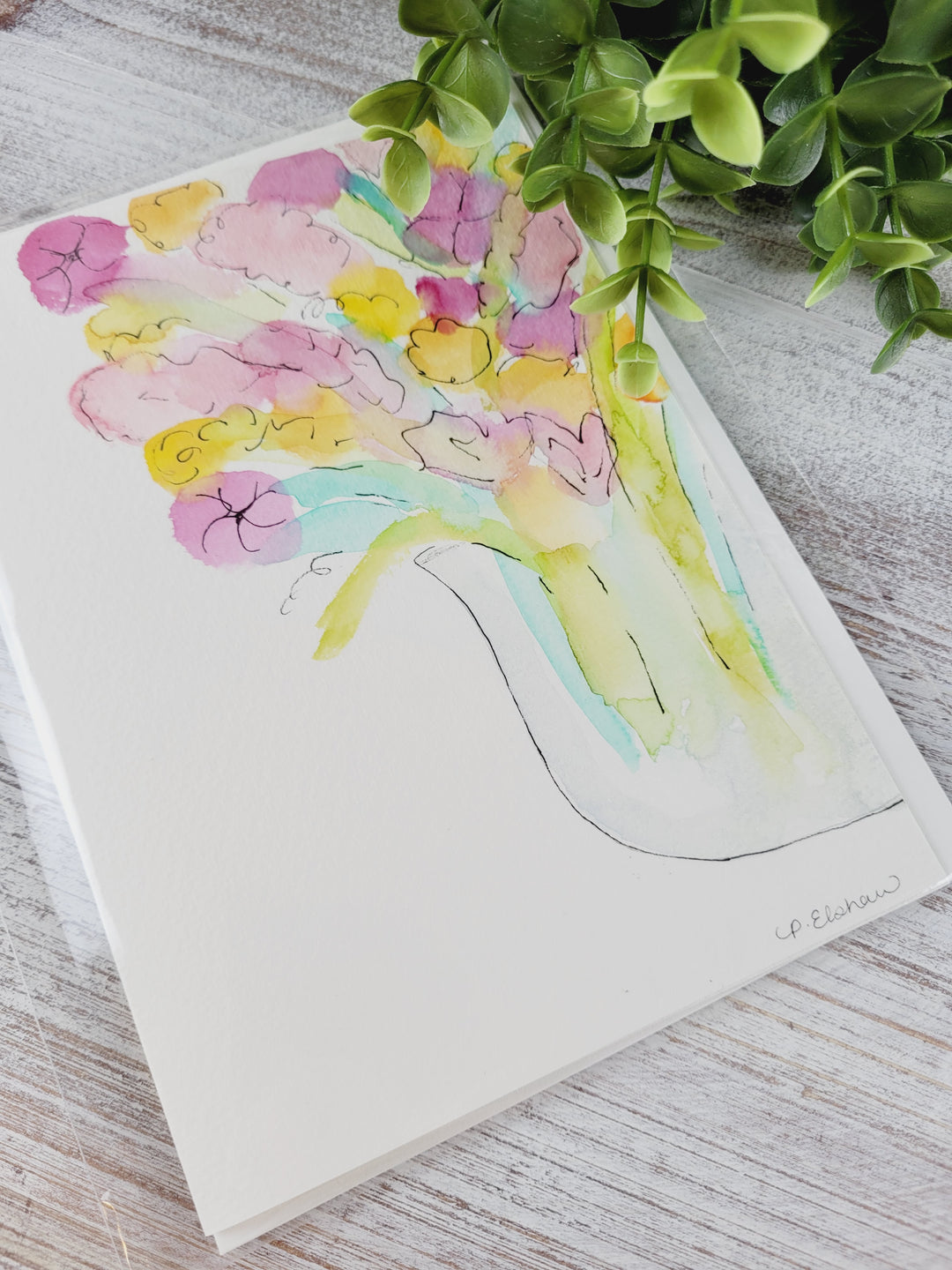 Original Art by Paige Elshaw, Watercolour Greeting Cards (5x7)