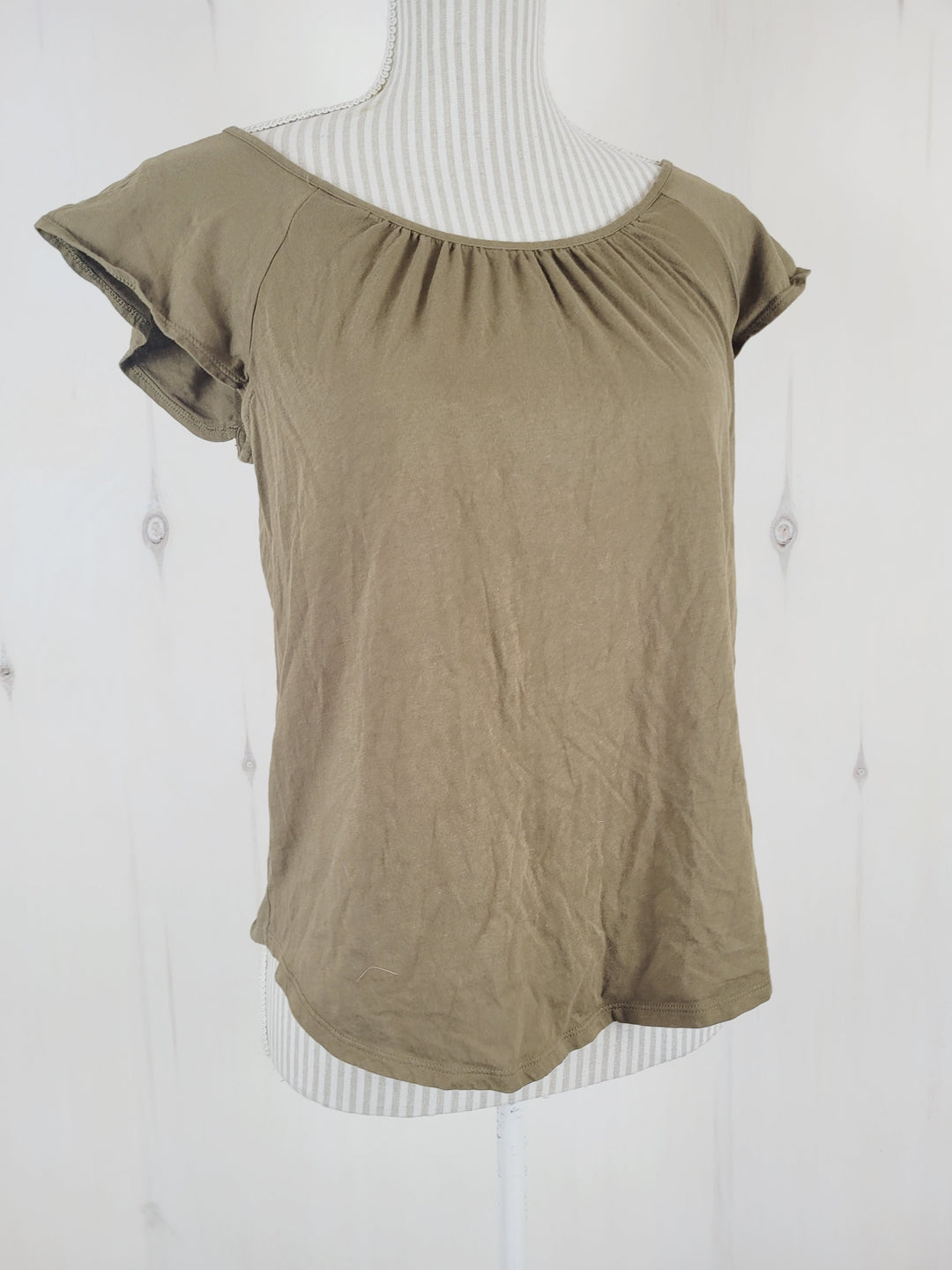 JOE FRESH GREEN TOP LADIES SMALL PRE-LOVED