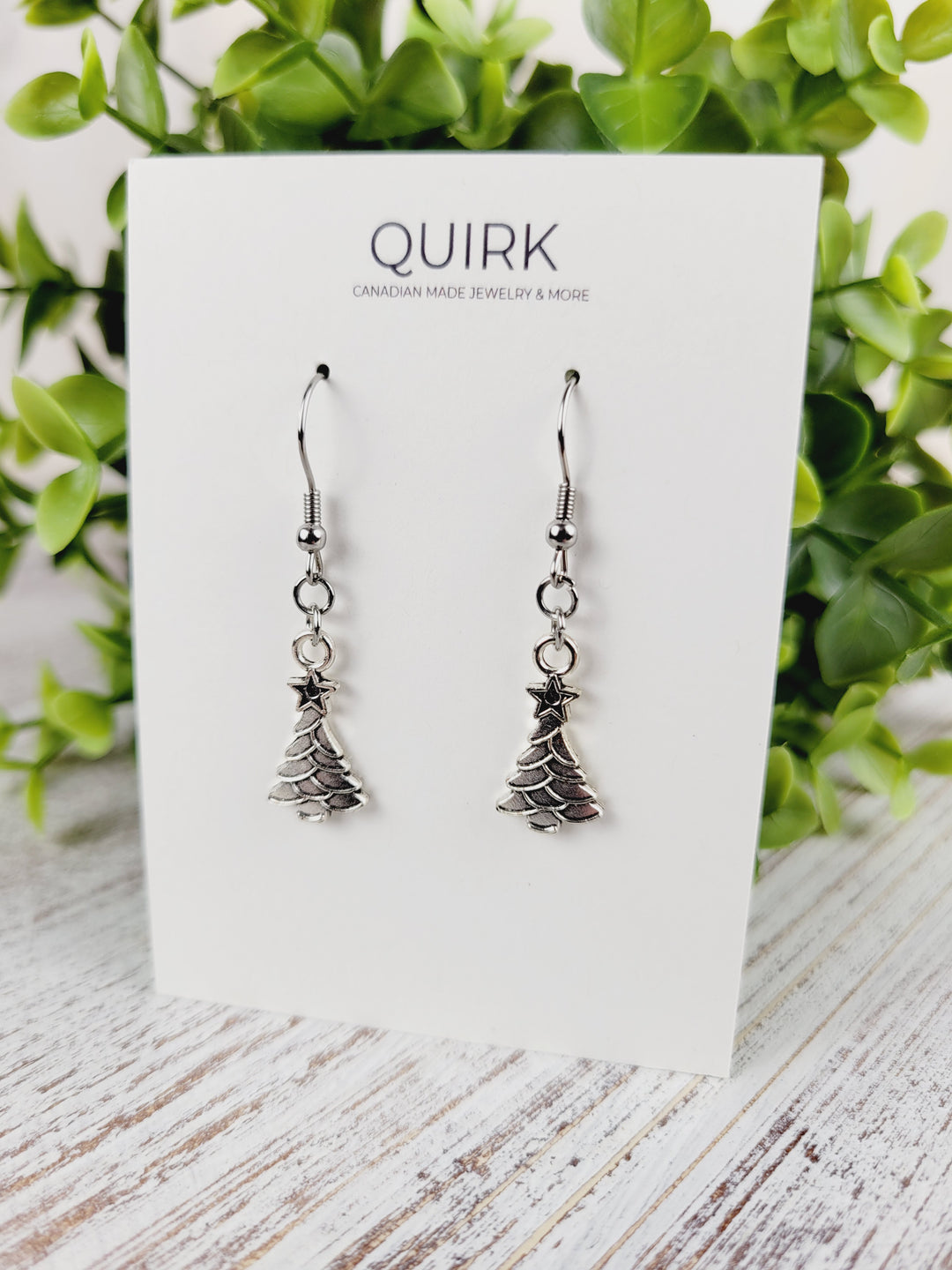 Quirk Handmade Jewelry, Holiday Dangling Earrings