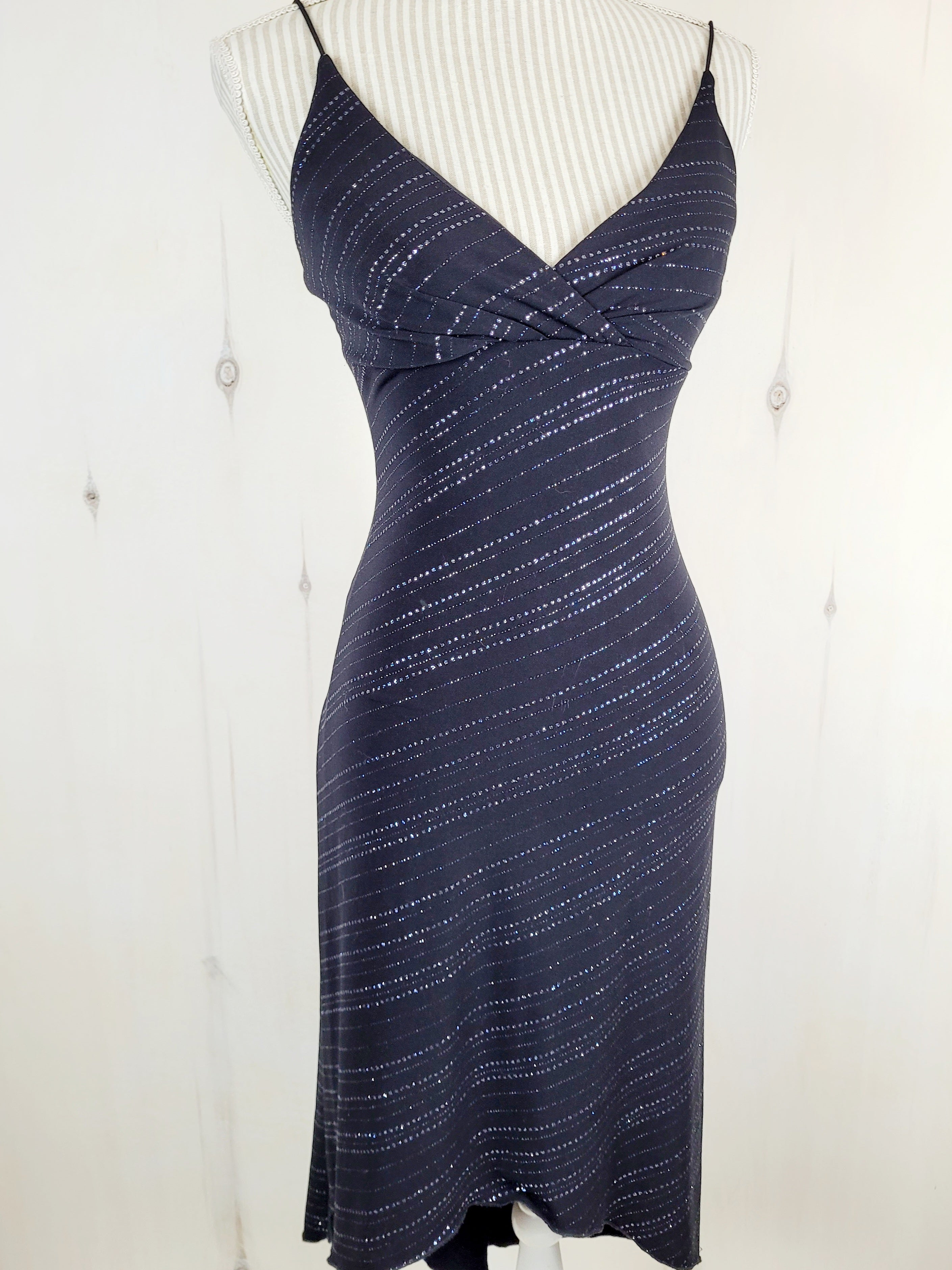 JODI KRISTOPHER BLACK SHIMMER DRESS LADIES SIZE SMALL PRE LOVED Betty s Marketplace