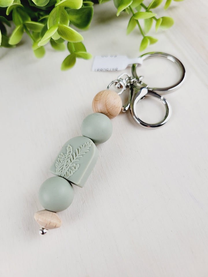 Teak Jewelry - Essential Oil Diffuser Keychains