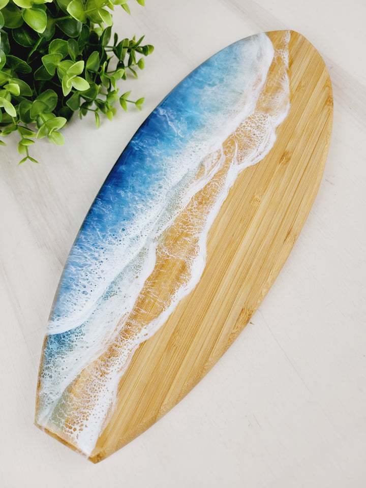 Kristi Scott Art, Bamboo Surfboard Vertical Wall Hangings