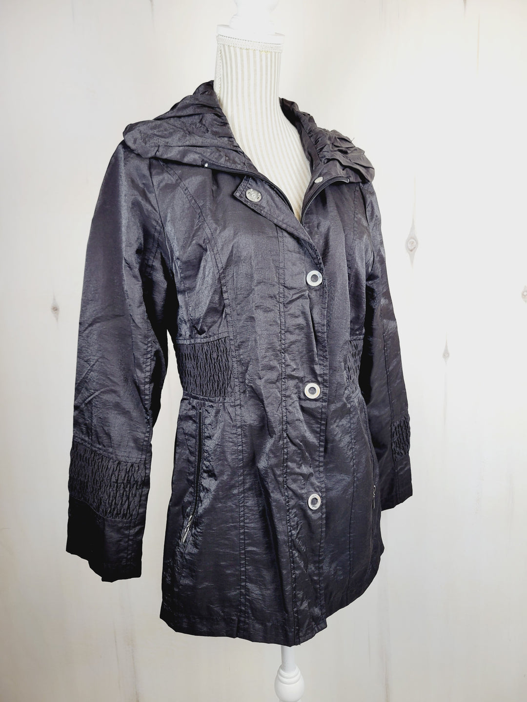 UTEX BLACK JACKET LADIES MEDIUM PRE-LOVED