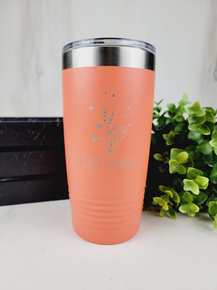 Rough Cut Dezigns, 20oz Engraved Tumblers, Family Designs