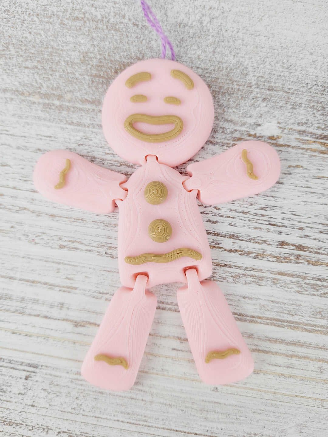 AB3D, 3D Printed Gingerbread Men (Ornaments/Decor)