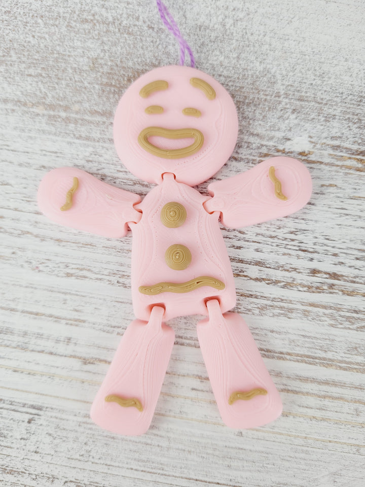 AB3D, 3D Printed Gingerbread Men (Ornaments/Decor)