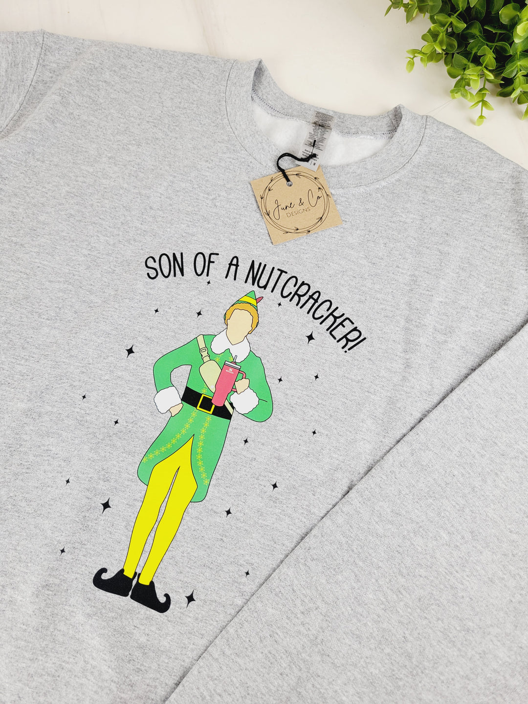 June & Co Designs, Son Of A Nutcracker Crewneck Sweater