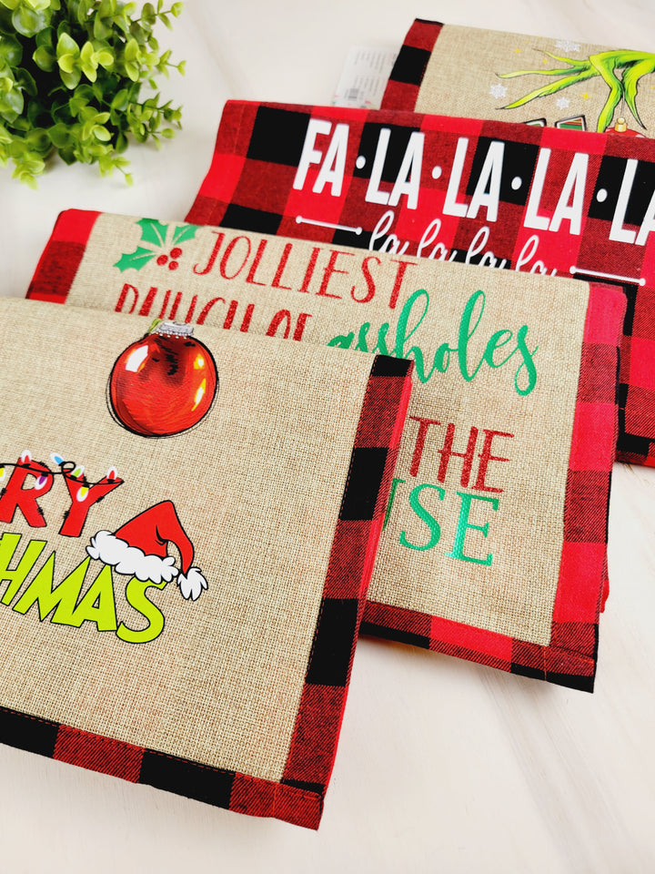 Lindsay's Creations, Buffalo Plaid Reversible Holiday Table Runners