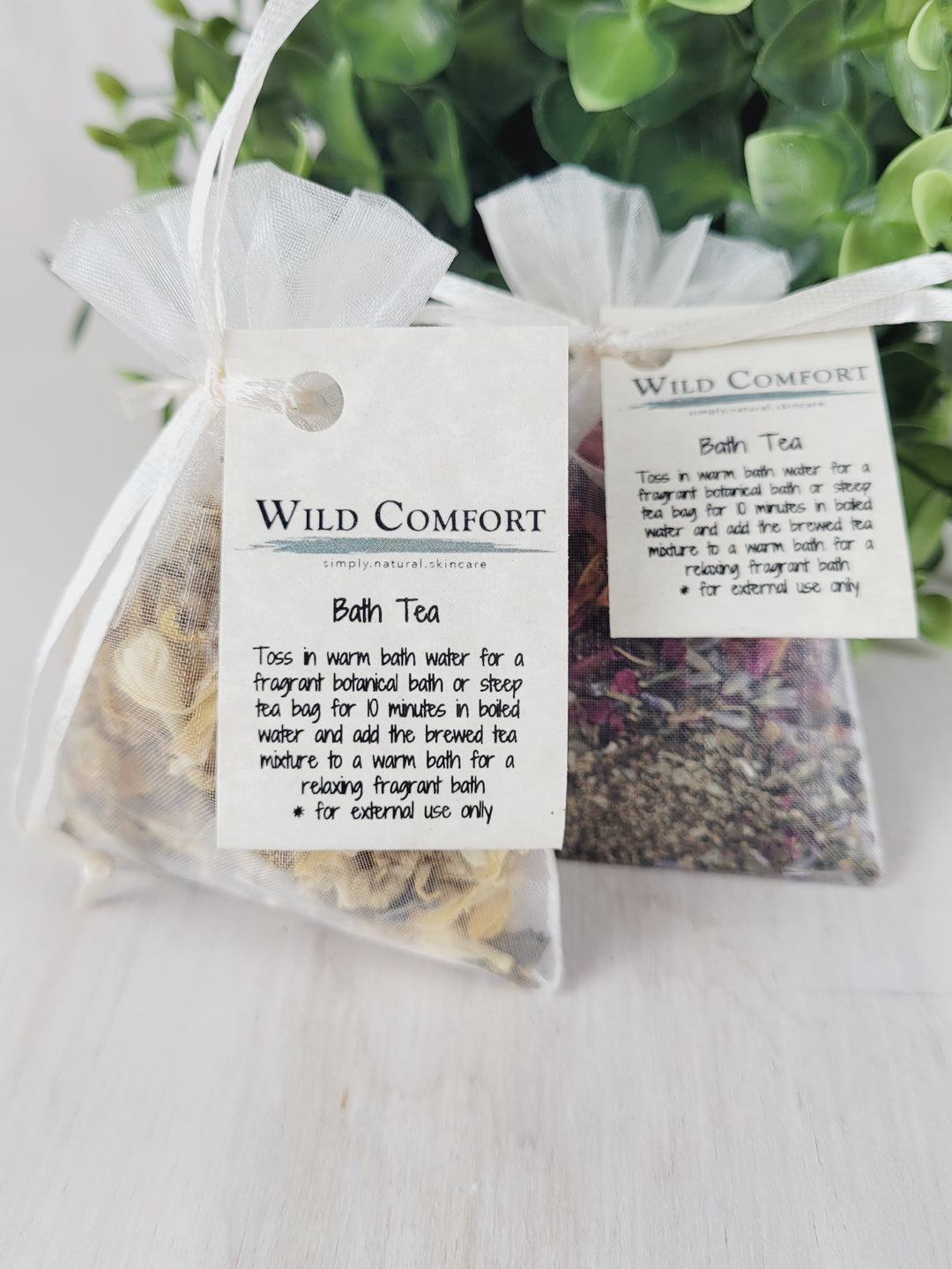 Wild Comfort Body Care, Botanical Bath Teas