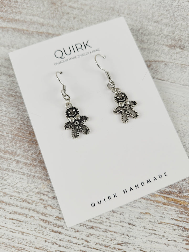 Quirk Handmade Jewelry, Holiday Dangling Earrings