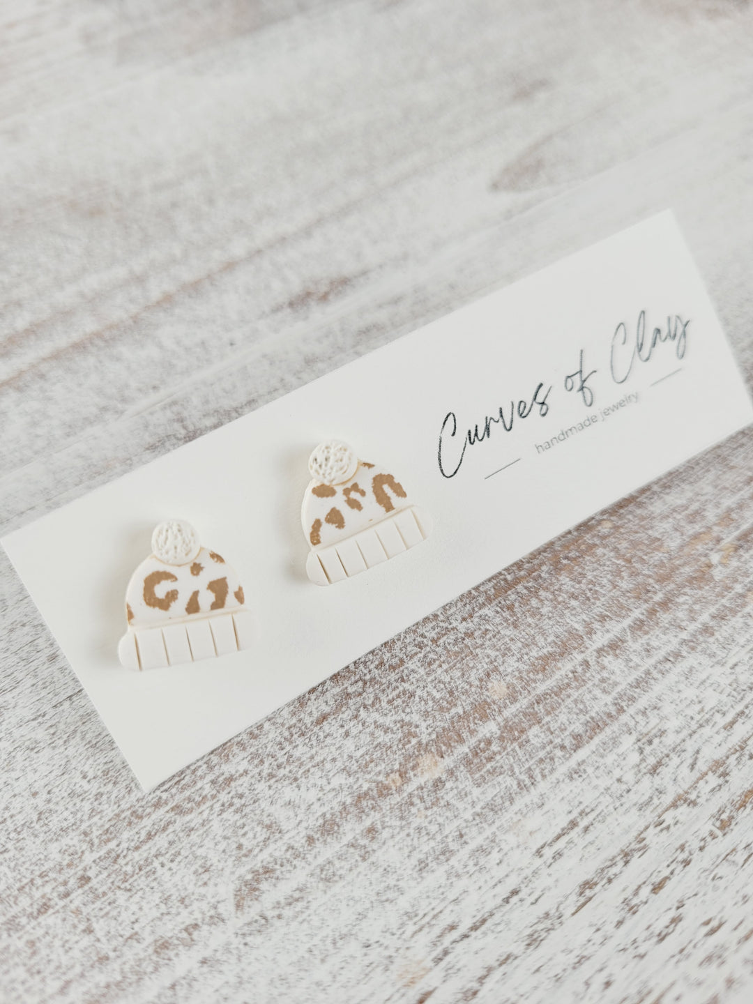 Curves of Clay, Everyday Stud Earrings