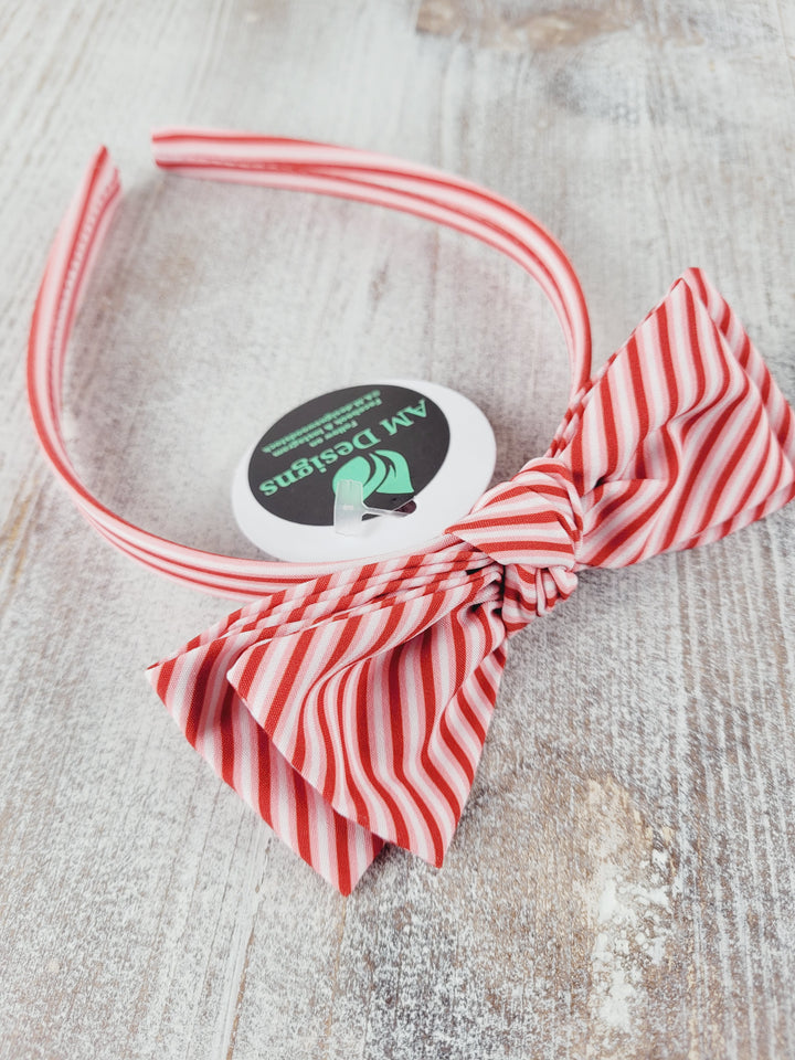 AM Designs, Holiday Adjustable Bow Headbands