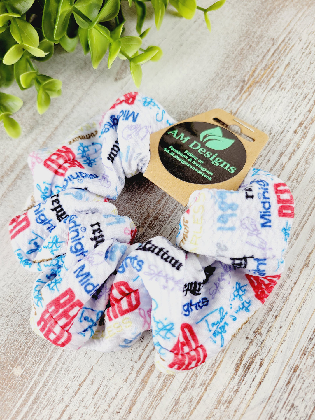 AM Designs, Fabric Scrunchies