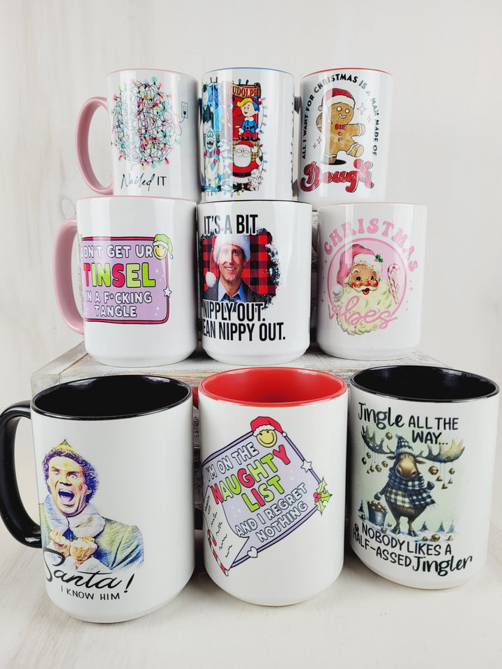 Lindsay's Creations, Holiday 15oz Mugs