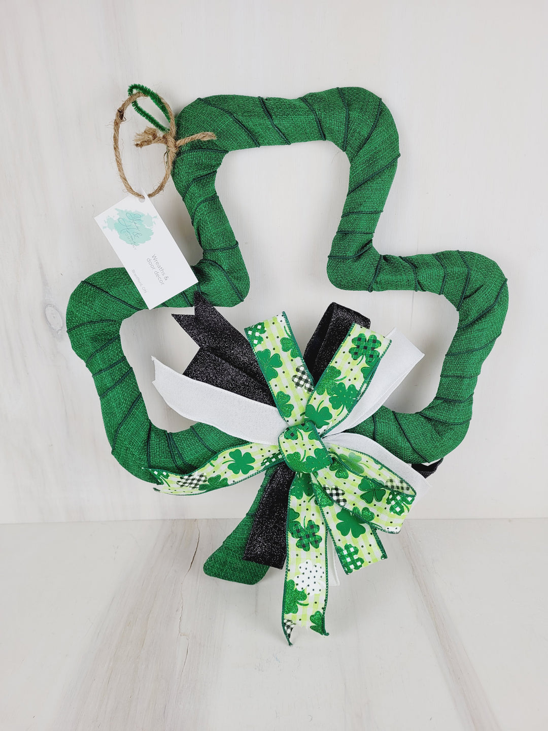 You & Home, St. Patrick's Day Clover Wreath