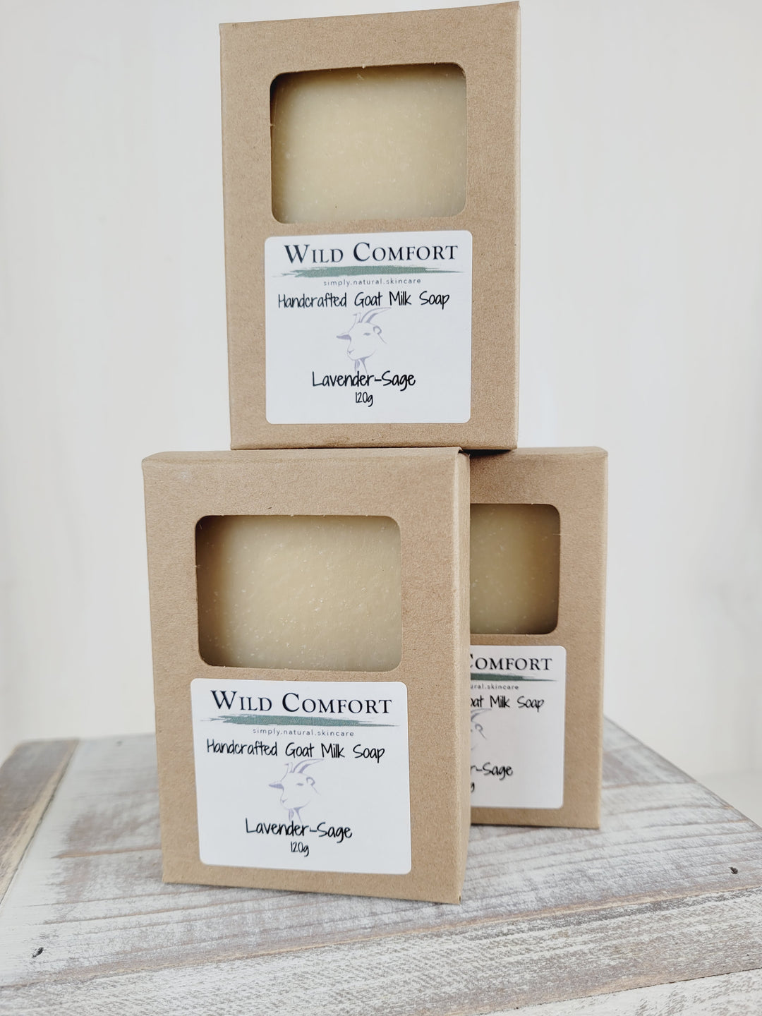 Wild Comfort Body Care, All Natural Goats Milk Bar Soaps