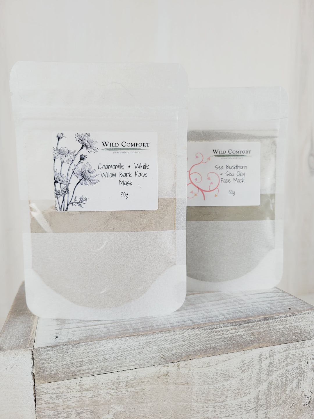 Wild Comfort Body Care, Natural Powdered Face Masks