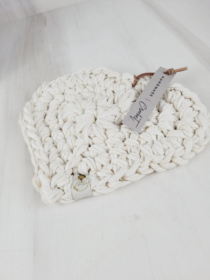 TLC Made, Crochet Heart Decor