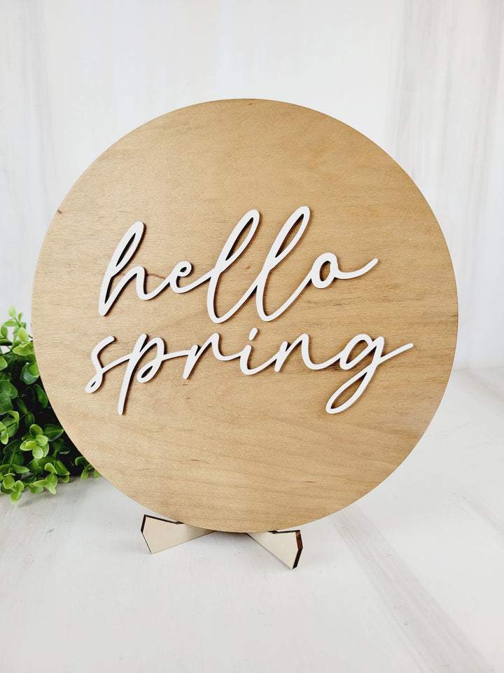 Rough Cut Dezigns, Easter And Spring Wall Signs & Shelf Sitters